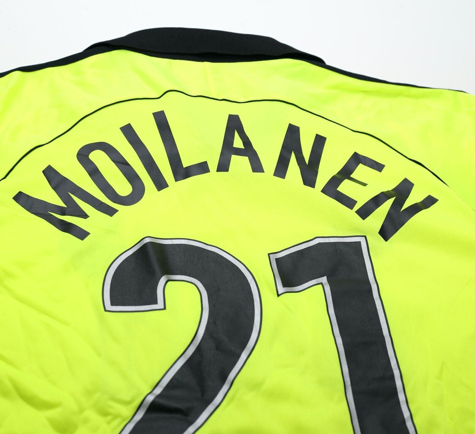 1998/99 MOILANEN #1 Preston North End MATCH WORN GK Football Shirt (XL) Finland