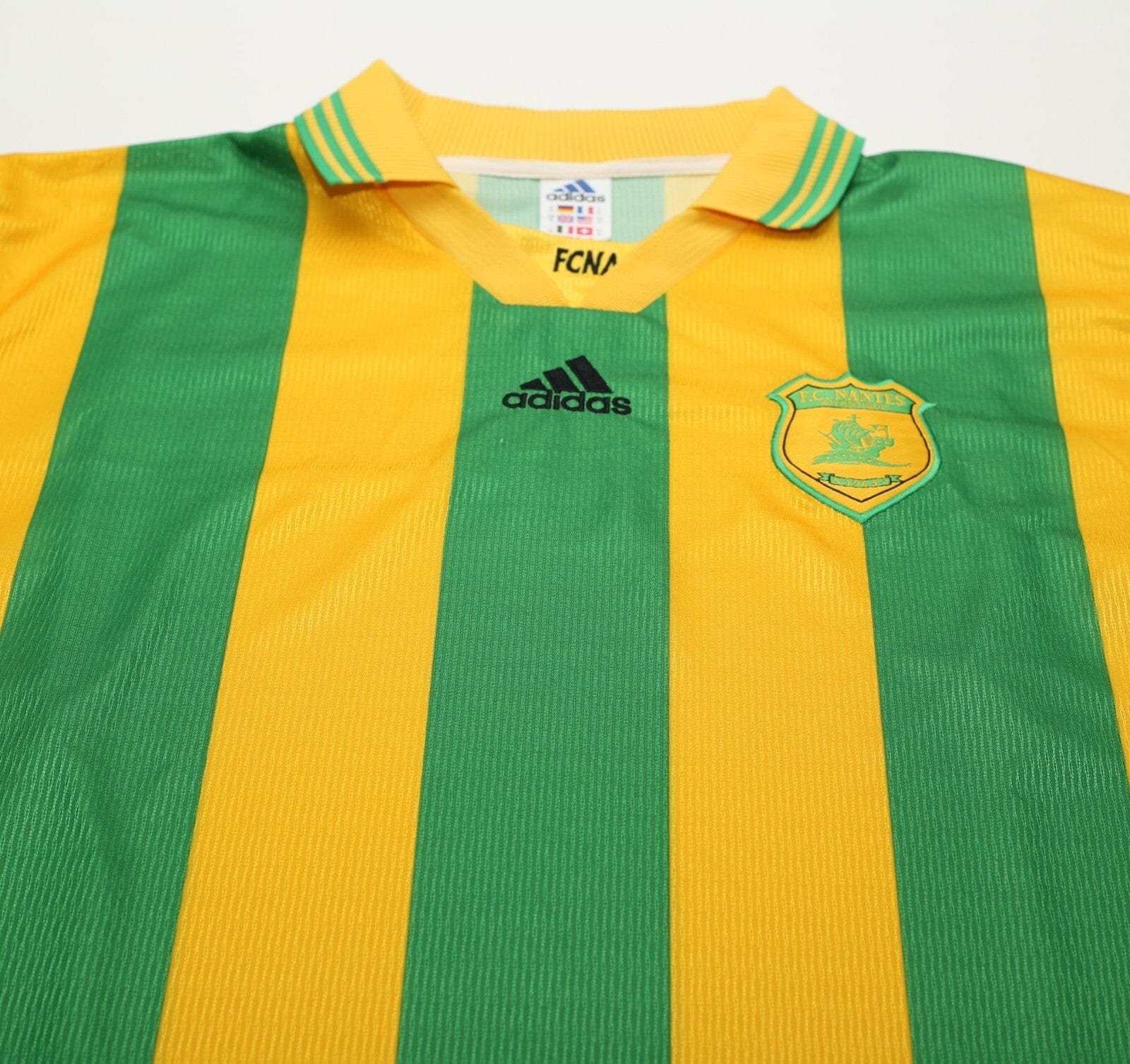 1998/99 NANTES Vintage adidas Home Football Shirt (XL)