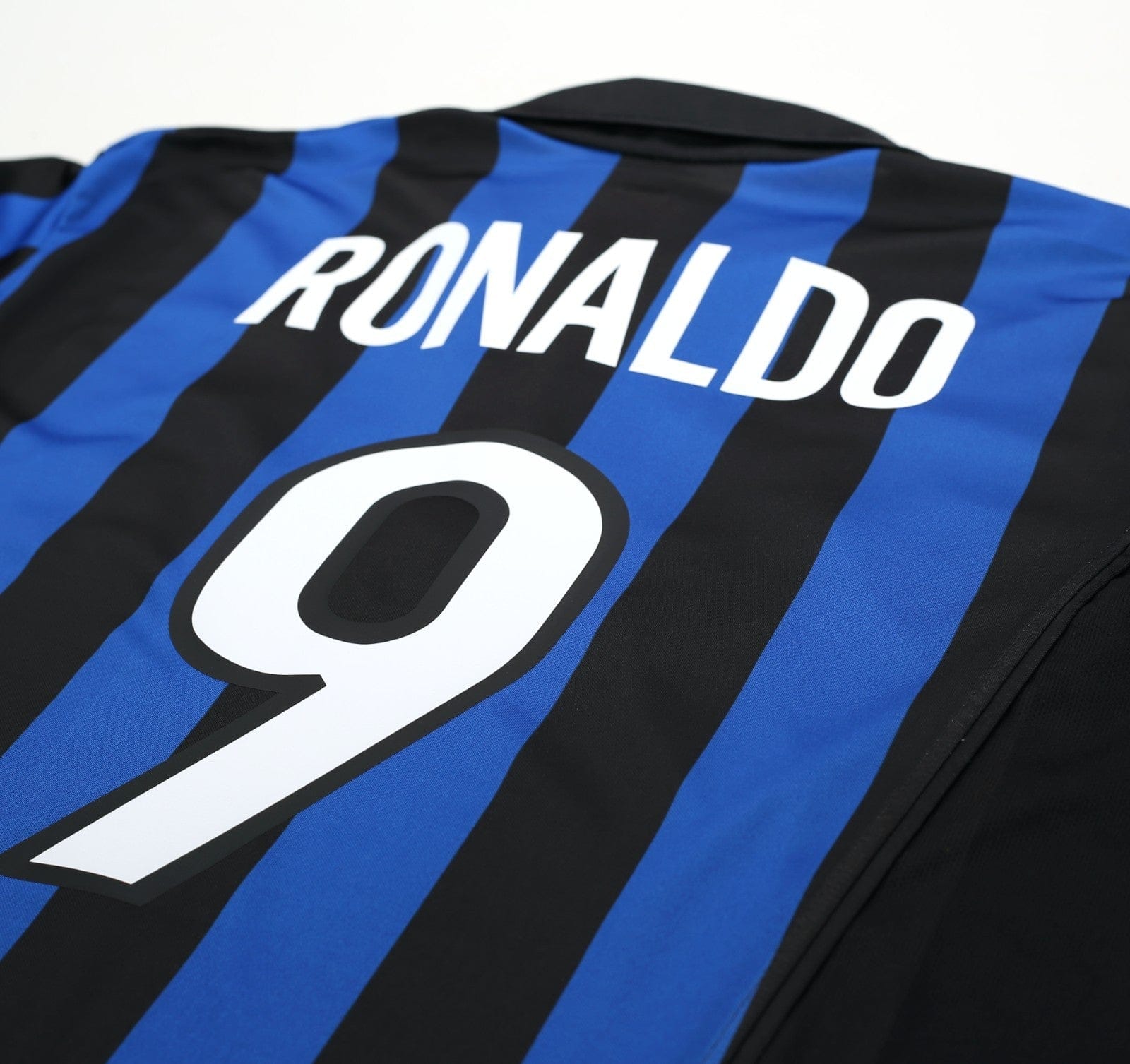 1998/99 RONALDO #9 Inter Milan Vintage Nike Home Football Shirt (XL)