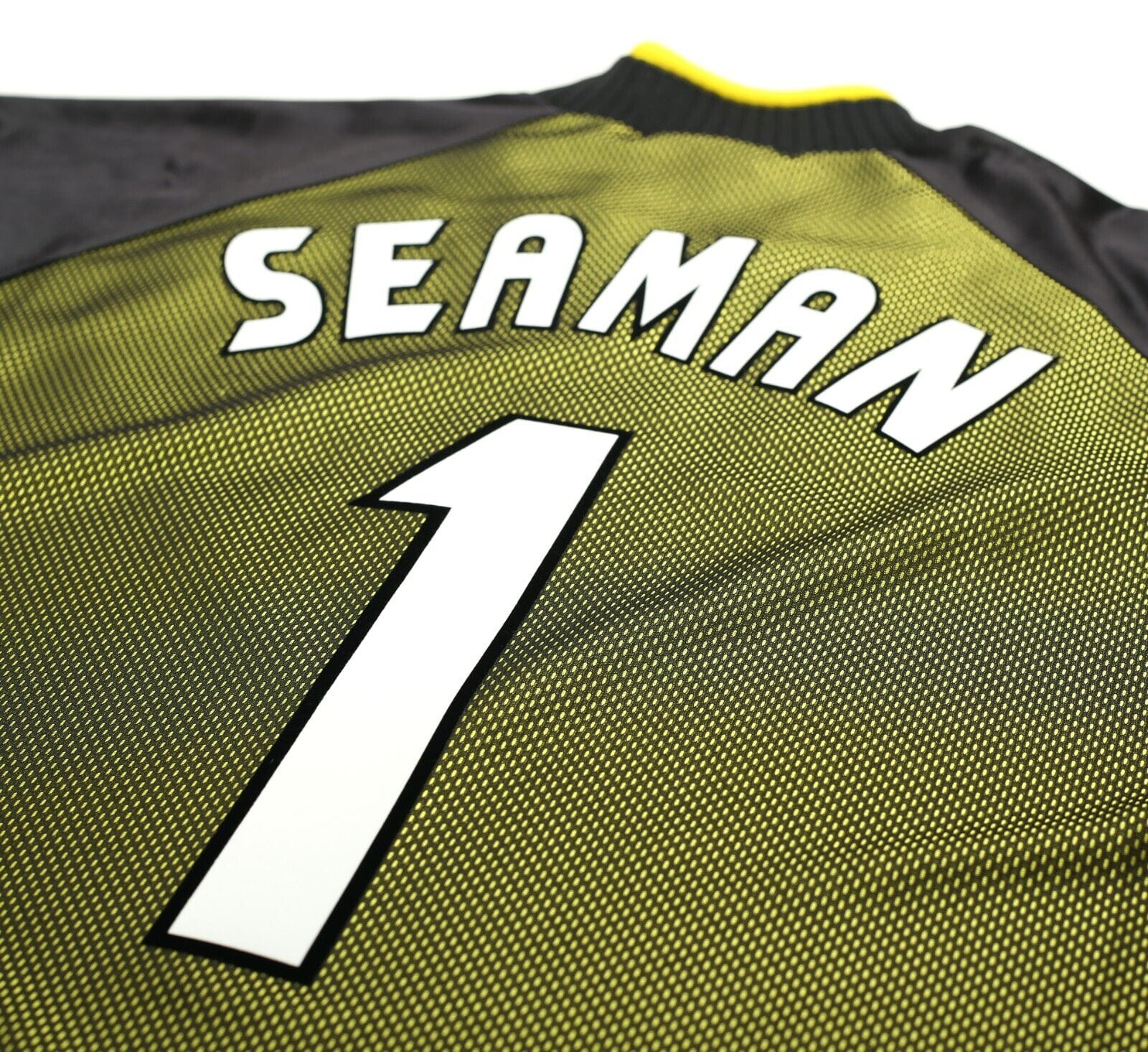 1998/99 SEAMAN #1 England Vintage Umbro GK Football Shirt (Y/S) World Cup 98