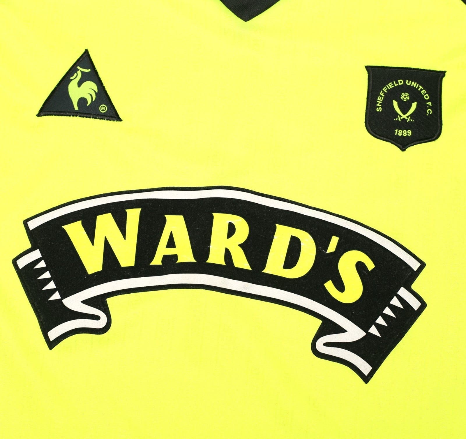 1998/99 SHEFFIELD UNITED Vintage le coq sportif Away Football Shirt (L) 42/44