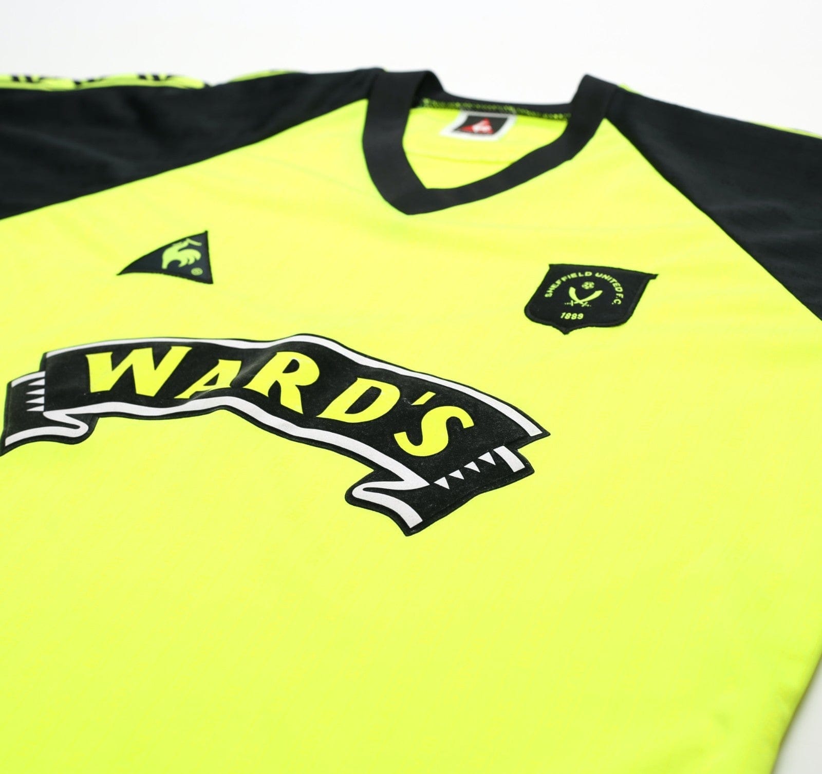 1998/99 SHEFFIELD UNITED Vintage le coq sportif Away Football Shirt (L) 42/44