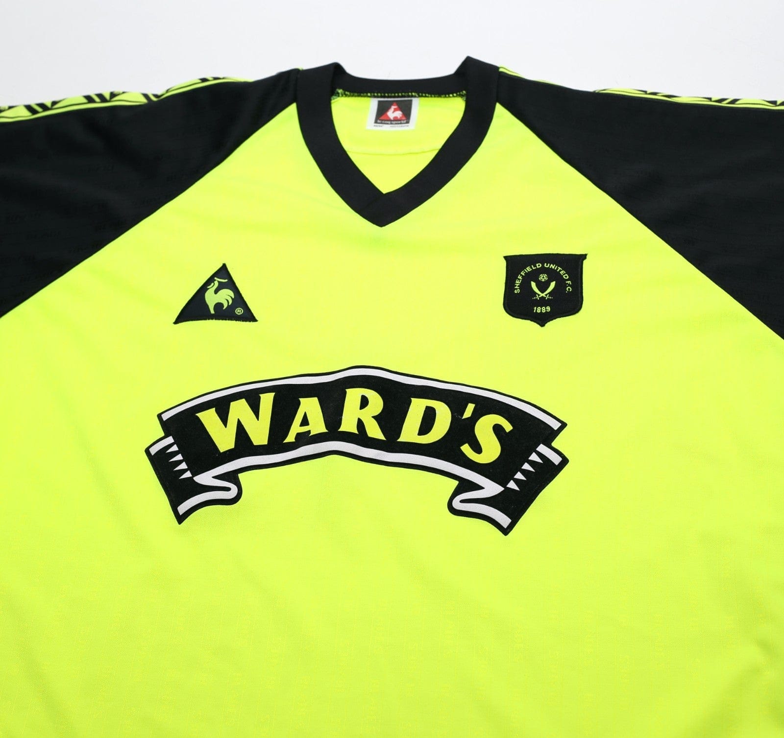 1998/99 SHEFFIELD UNITED Vintage le coq sportif Away Football Shirt (L) 42/44