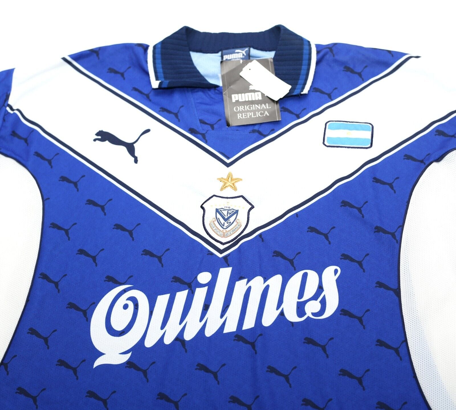 1998/99 VELEZ SARSFIELD Vintage PUMA Away Football Shirt (XL) BNWT