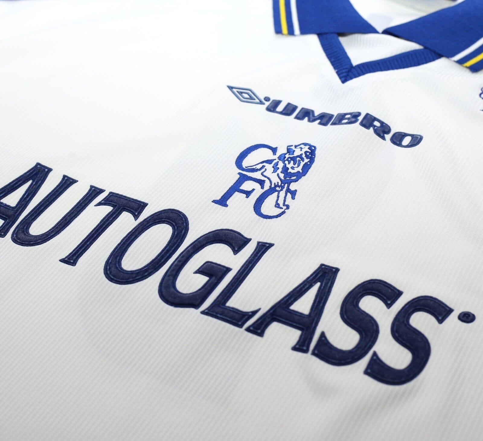 1998/99 VIALLI #9 Chelsea Vintage Umbro Away CUP WINNERS CUP Football Shirt (XL)