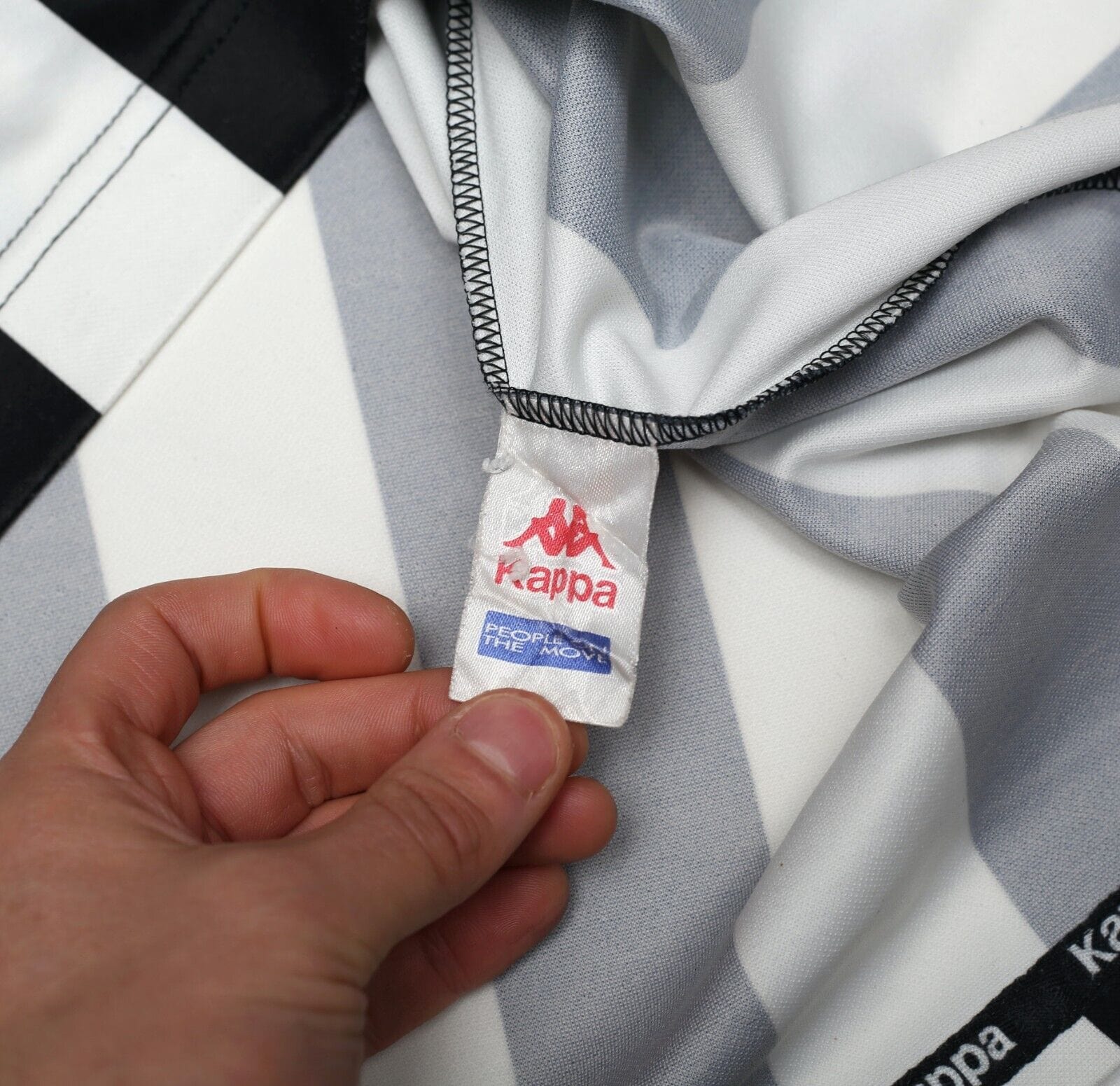 1998/99 ZIDANE #21 Juventus Vintage Kappa Home Football Shirt Jersey (XL)