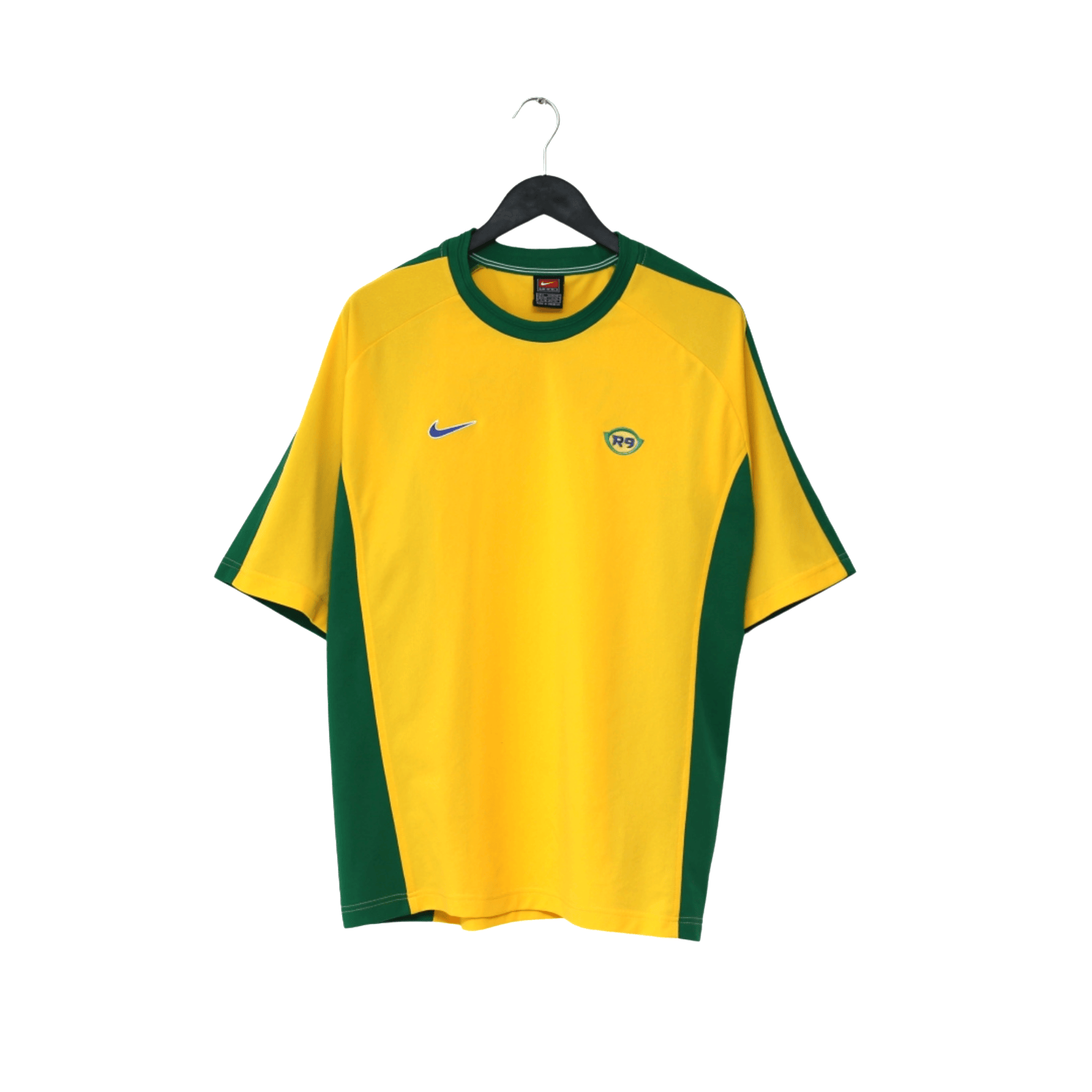 1998 Ronaldo R9 Brazil Vintage Nike Football Training Shirt (L)