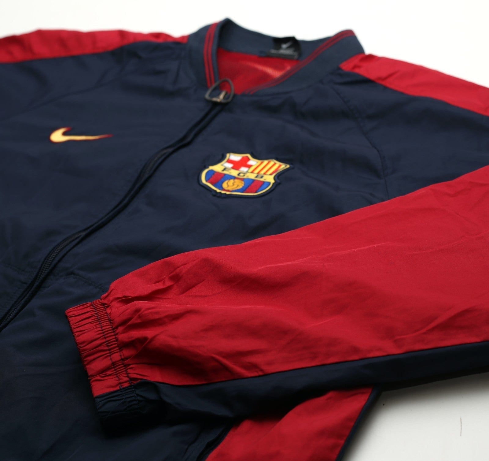 1999/00 BARCELONA Vintage Nike Football Track Top Jacket (S/M)