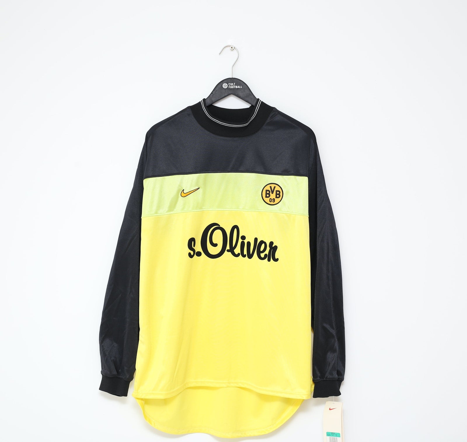 1999/00 BORUSSIA DORTMUND Vintage Nike GK Football Shirt PLAYER ISSUE (XL) BNWT