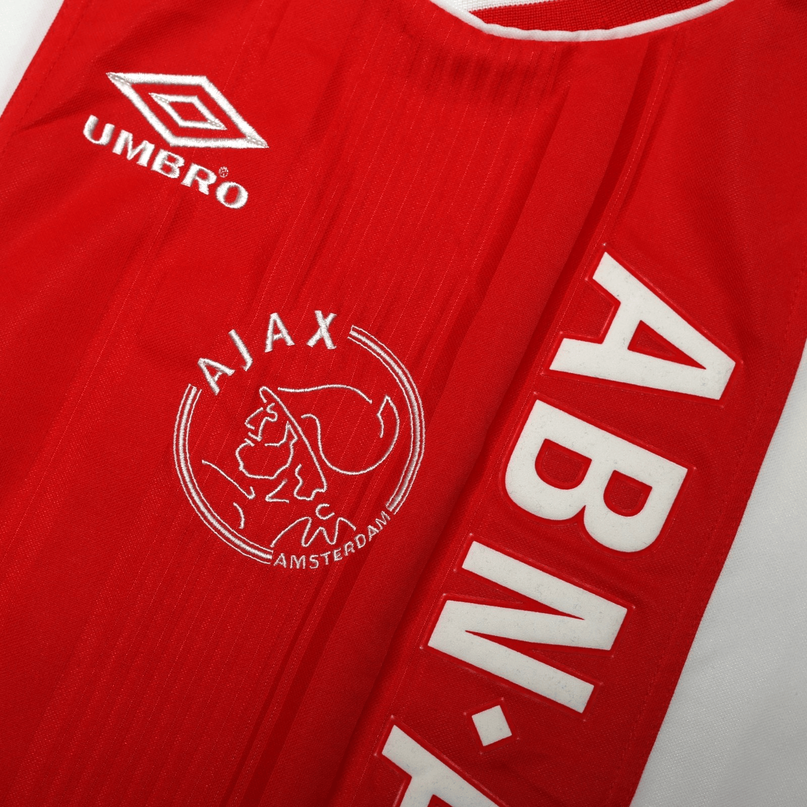 1999/00 Brian Laudrup #10 Ajax Vintage Umbro Home Football Shirt (XL)