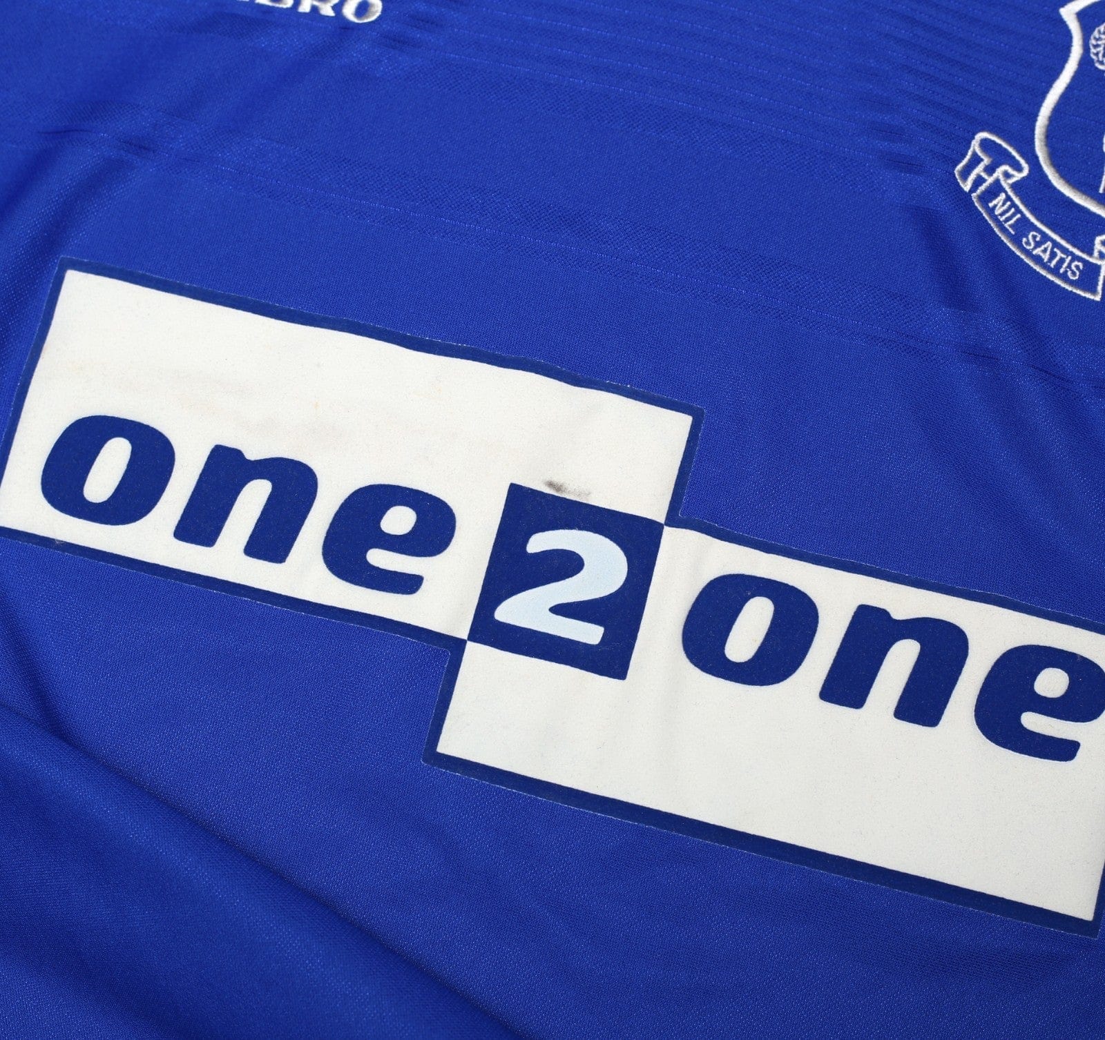 1999/00 CAMPBELL #9 Everton Vintage Umbro Home Football Shirt (XL) BNWT