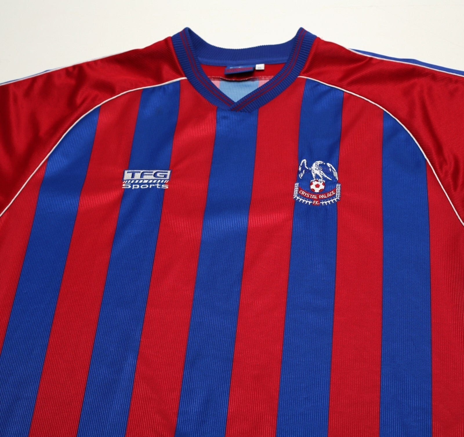 1999/00 CRYSTAL PALACE #7 Vintage TFG Sports Home Football Shirt (XXL)