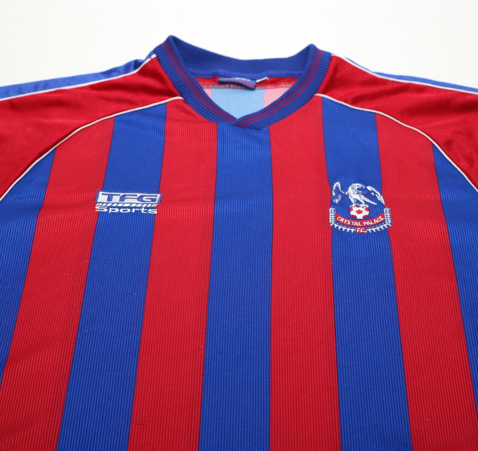 1999/00 CRYSTAL PALACE Vintage TFG Sports Home Football Shirt (L)
