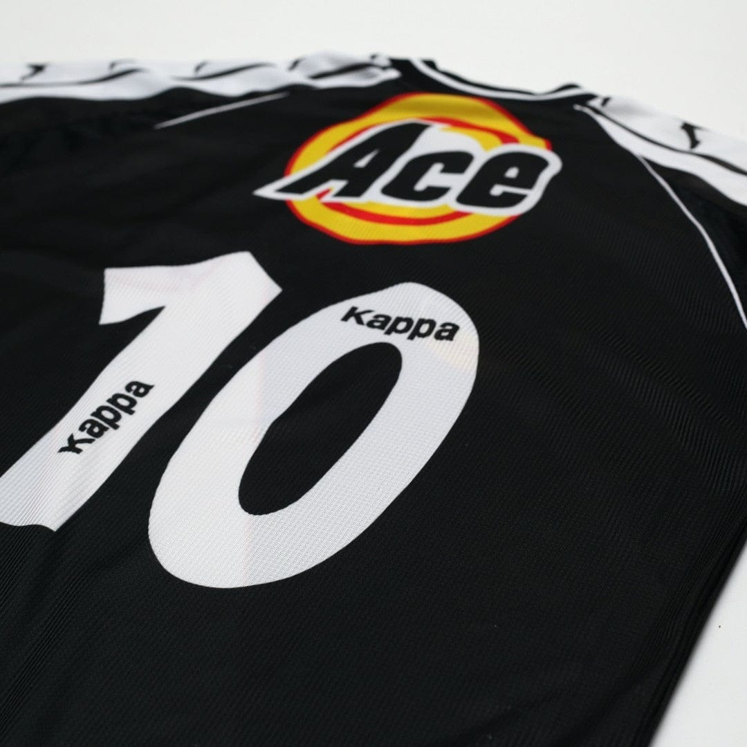 1999/00 Edmundo #10 Vasco da Gama Vintage Kappa Home Football Shirt (M)