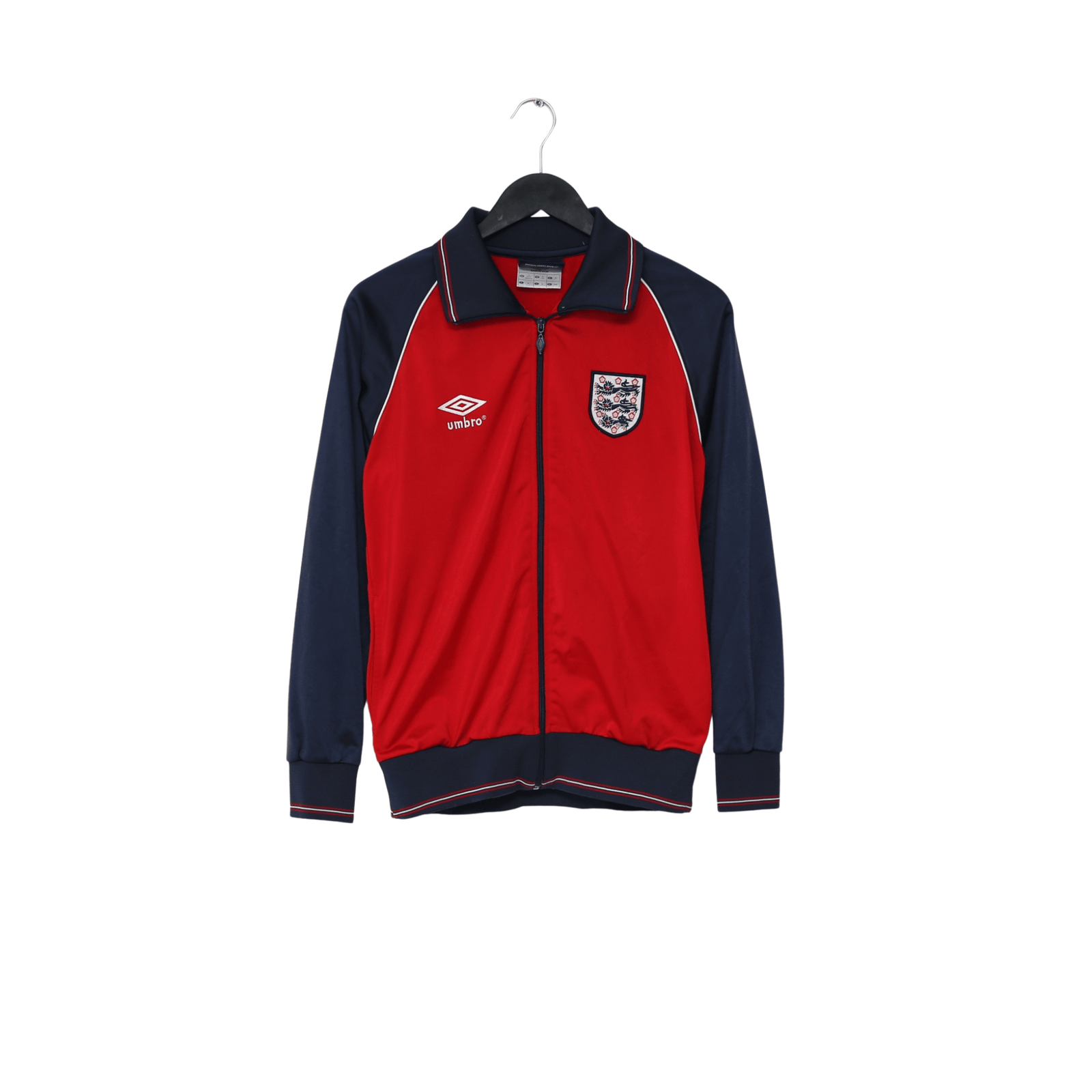 1999/00 England Retro Umbro Football Track Top Jacket (S) 80's Style