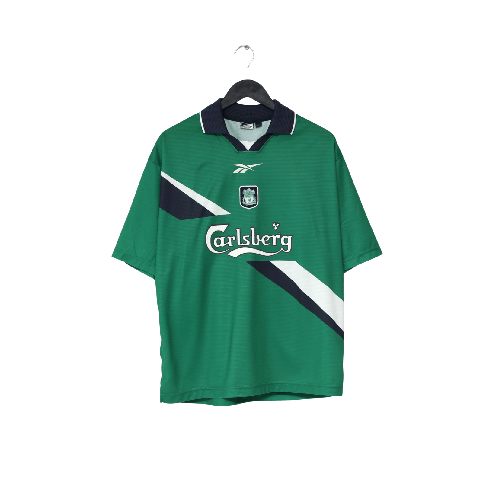 1999/00 GERRARD #28 Liverpool Vintage Reebok Away Football Shirt (M) 38/40