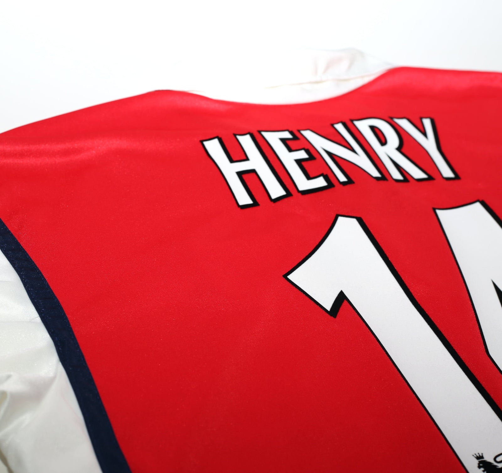 1999/00 HENRY #14 Arsenal Vintage Nike SEGA Home Football Shirt (XXL)