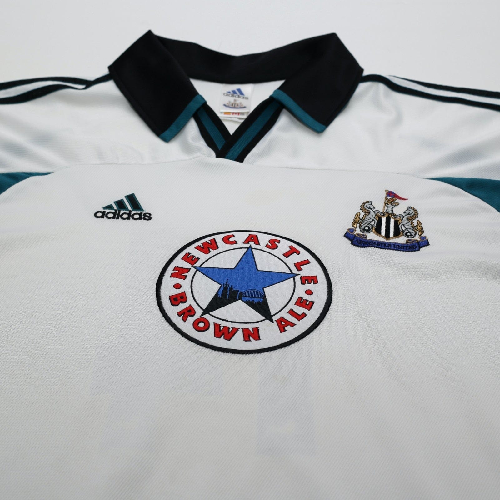 1999/00 Ketsbaia #14 Newcastle United Vintage adidas Away Football Shirt (XL)