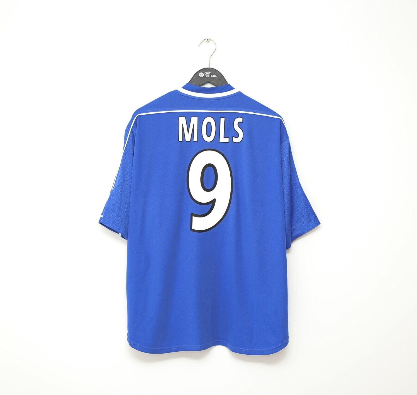1999/00 MOLS #9 Rangers Vintage Nike European Home Football Shirt Jersey (XXL)