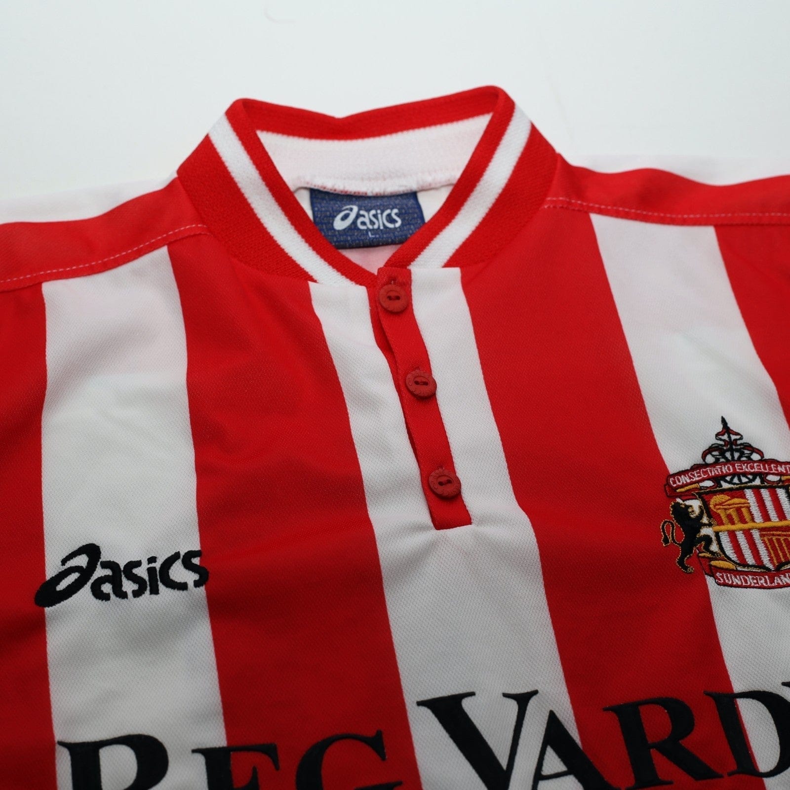 1999/00 Phillips #10 Sunderland Vintage Asics Home Football Shirt (L)