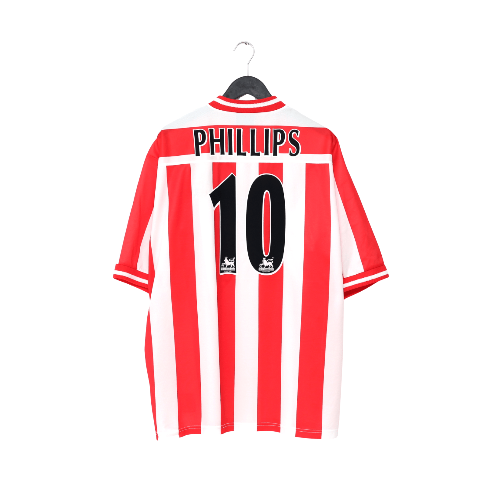 1999/00 PHILLIPS #10 Sunderland Vintage Asics Home Football Shirt (XXL)