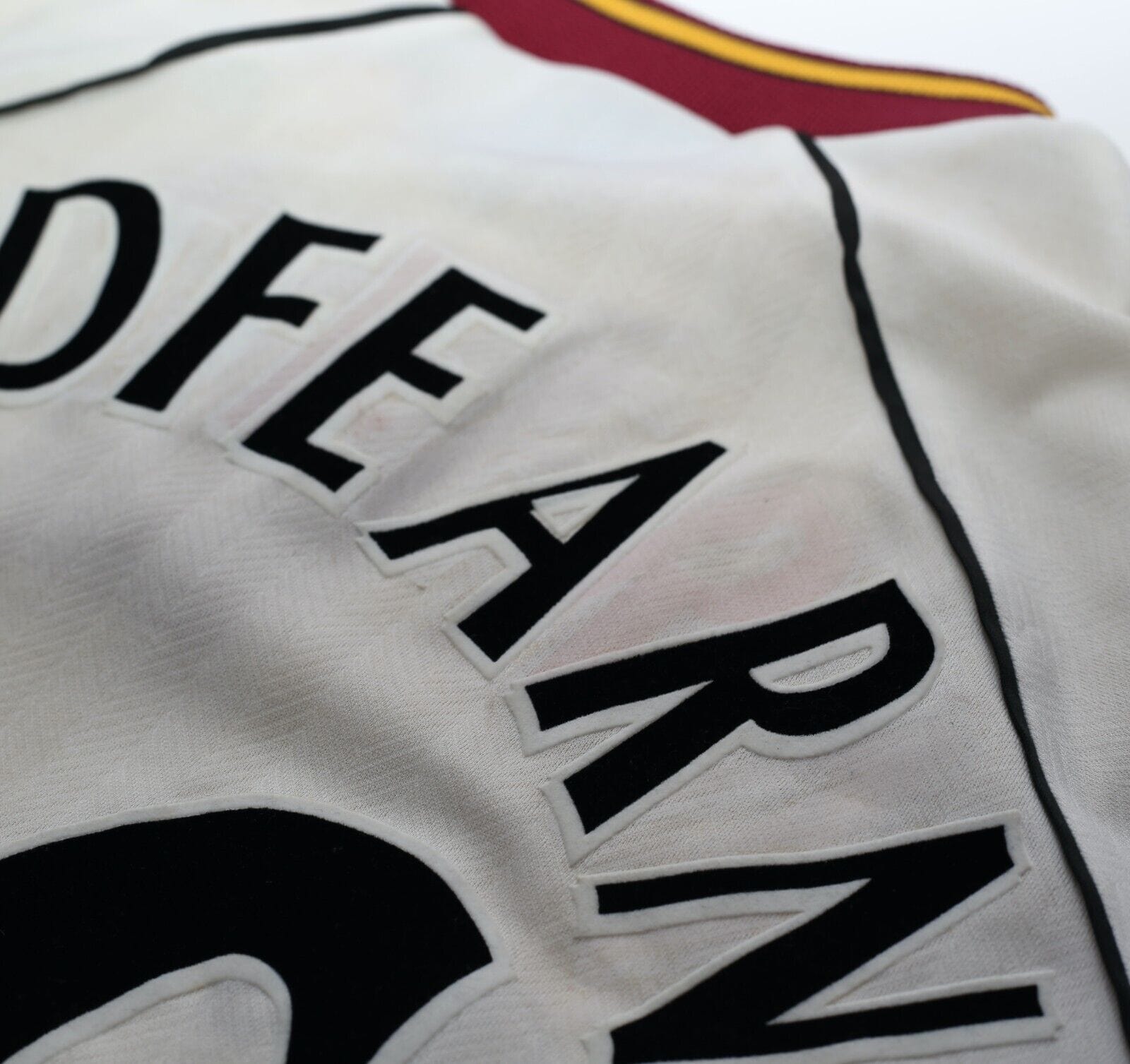 1999/00 REDFEARN #26 Bradford City Asics Away LS Football Shirt (XL) Matchworn