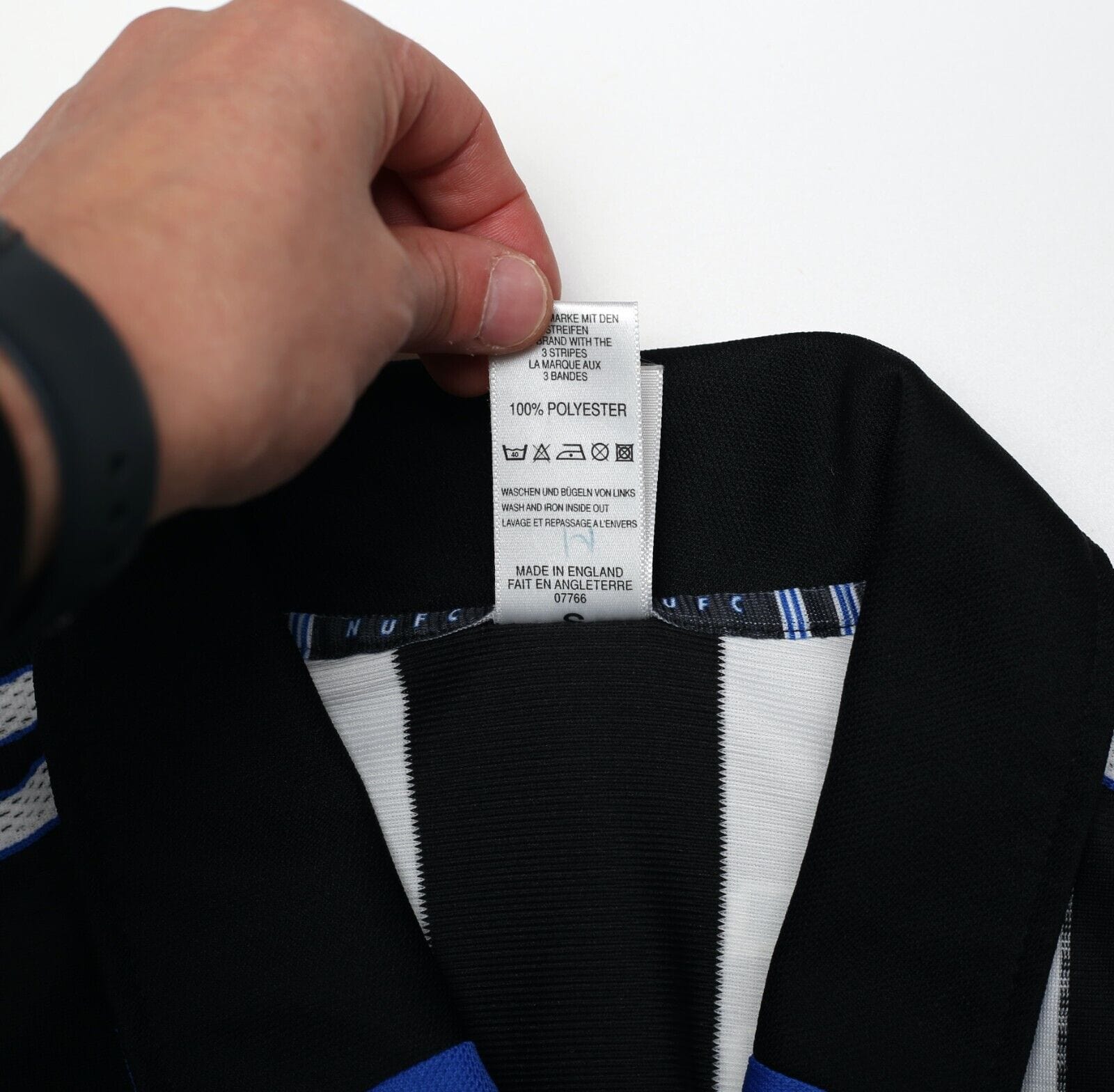 1999/00 SHEARER #9 Newcastle United Vintage adidas Football Shirt (S)