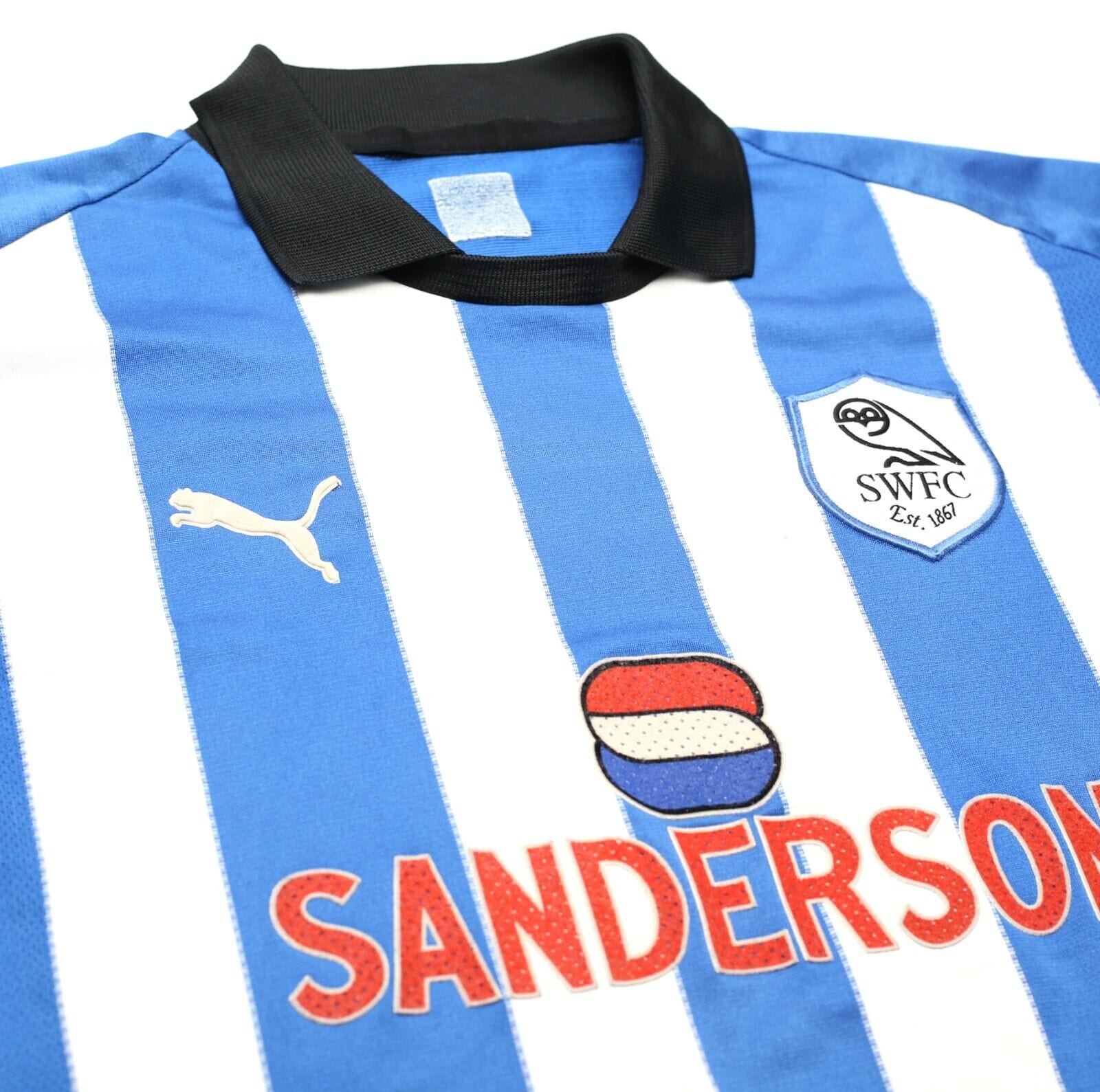 1999/00 SHEFFIELD WEDNESDAY Vintage PUMA Home Football Shirt Jersey (XL)