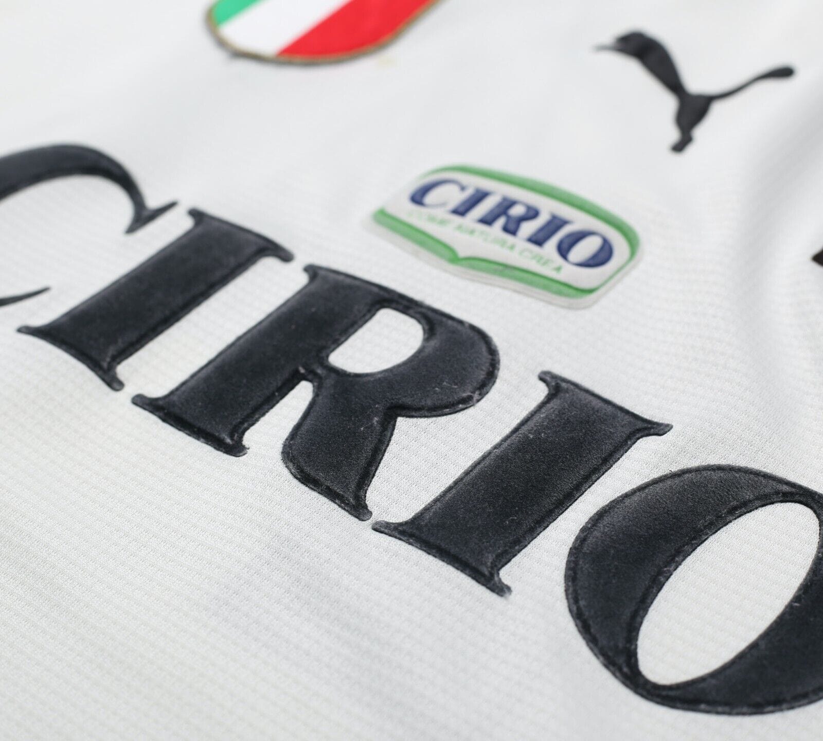 1999/00 SIMEONE #14 Lazio Vintage PUMA Centenary Home Football Shirt (L)