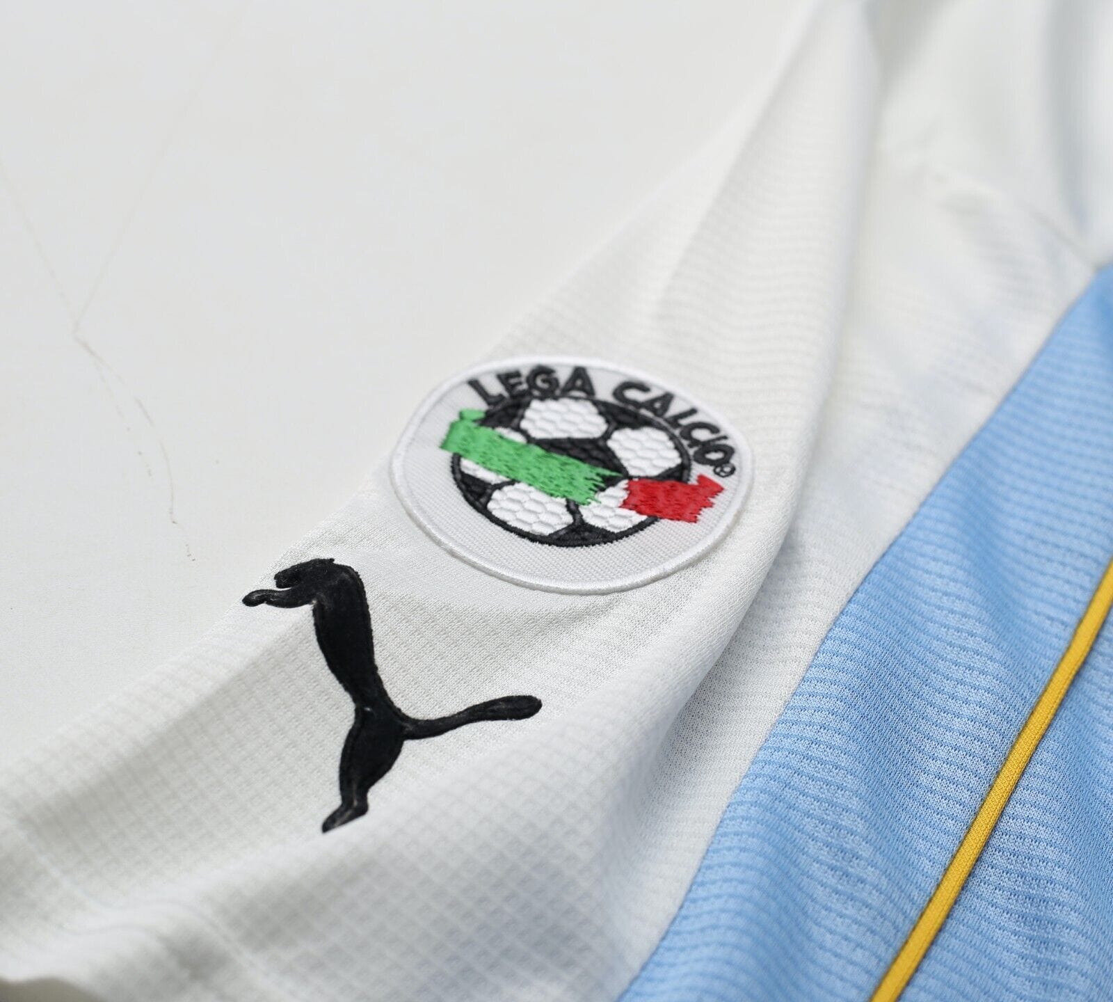 1999/00 SIMEONE #14 Lazio Vintage PUMA Centenary Home Football Shirt (L)