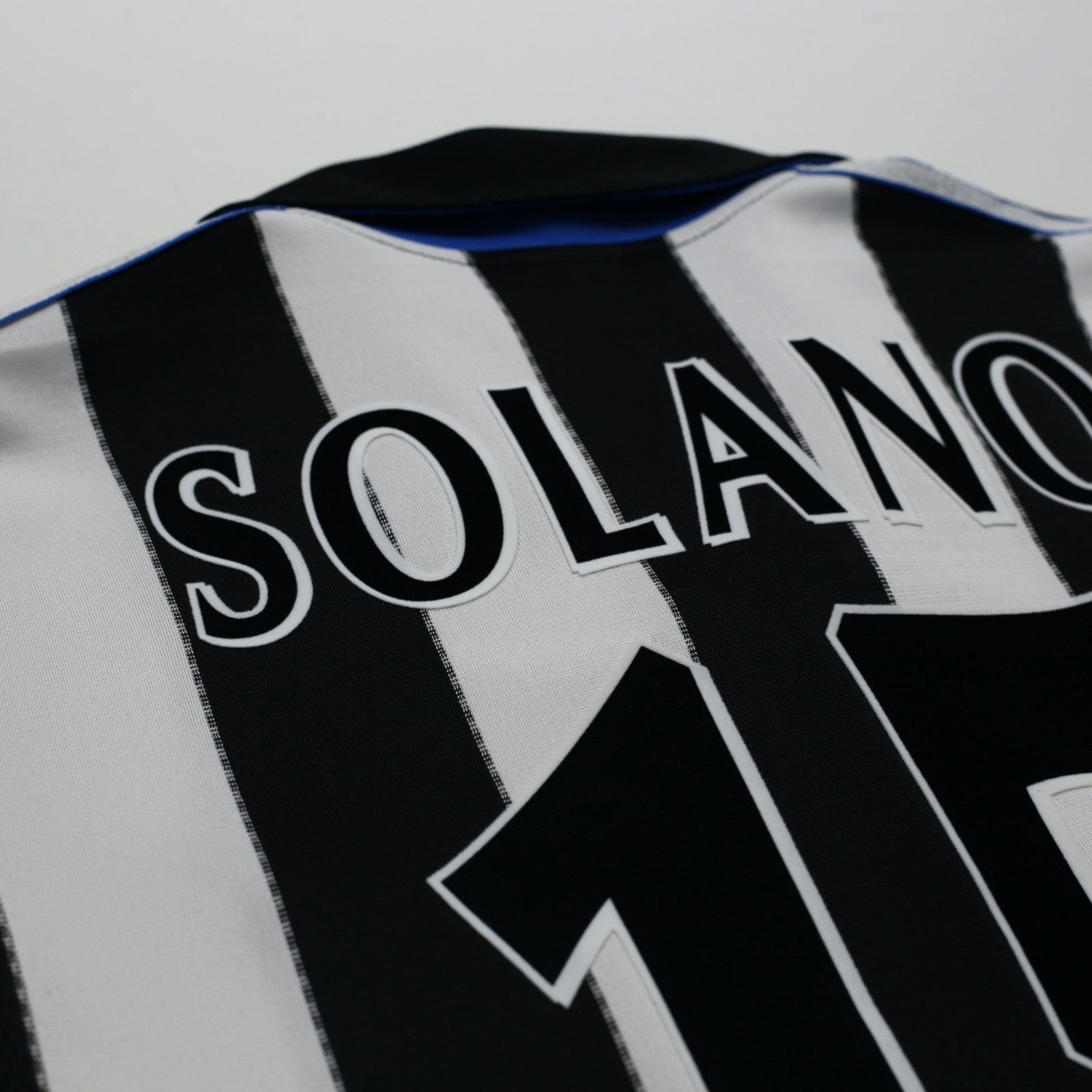 1999/00 Solano #9 Newcastle United Vintage adidas Home Football Shirt (S)