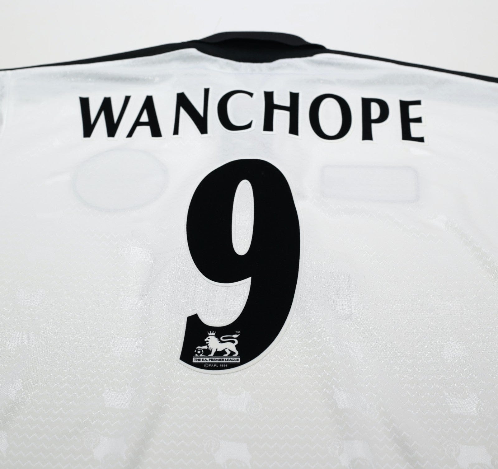 1999/00 WANCHOPE #9 Derby County Vintage PUMA Home Football Shirt (M)