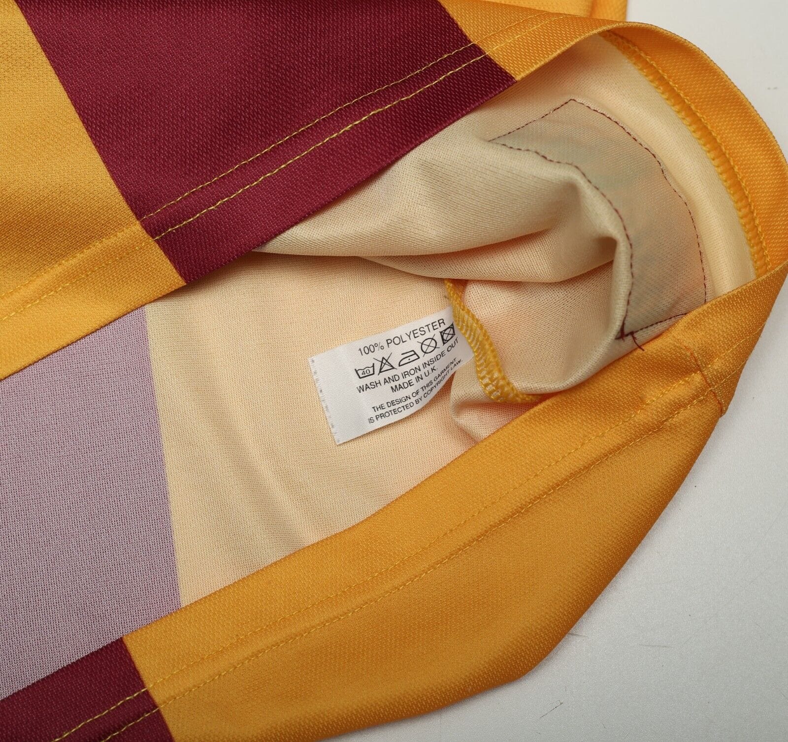 1999/01 CARBONE #10 Bradford City Vintage Asics Home Football Shirt (XL)