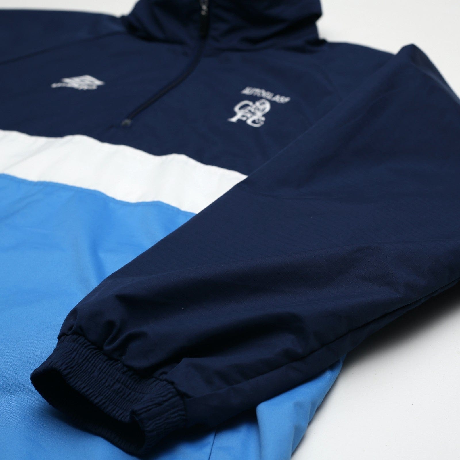 1999/01 Chelsea Vintage Umbro 1/4 Zip Football Training Jacket (L/XL) MINT