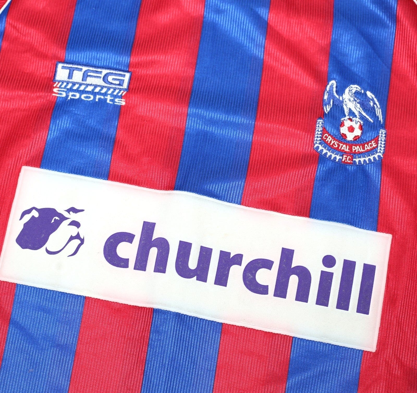 1999/01 CRYSTAL PALACE Vintage TFG Sports Home Football Shirt (S)