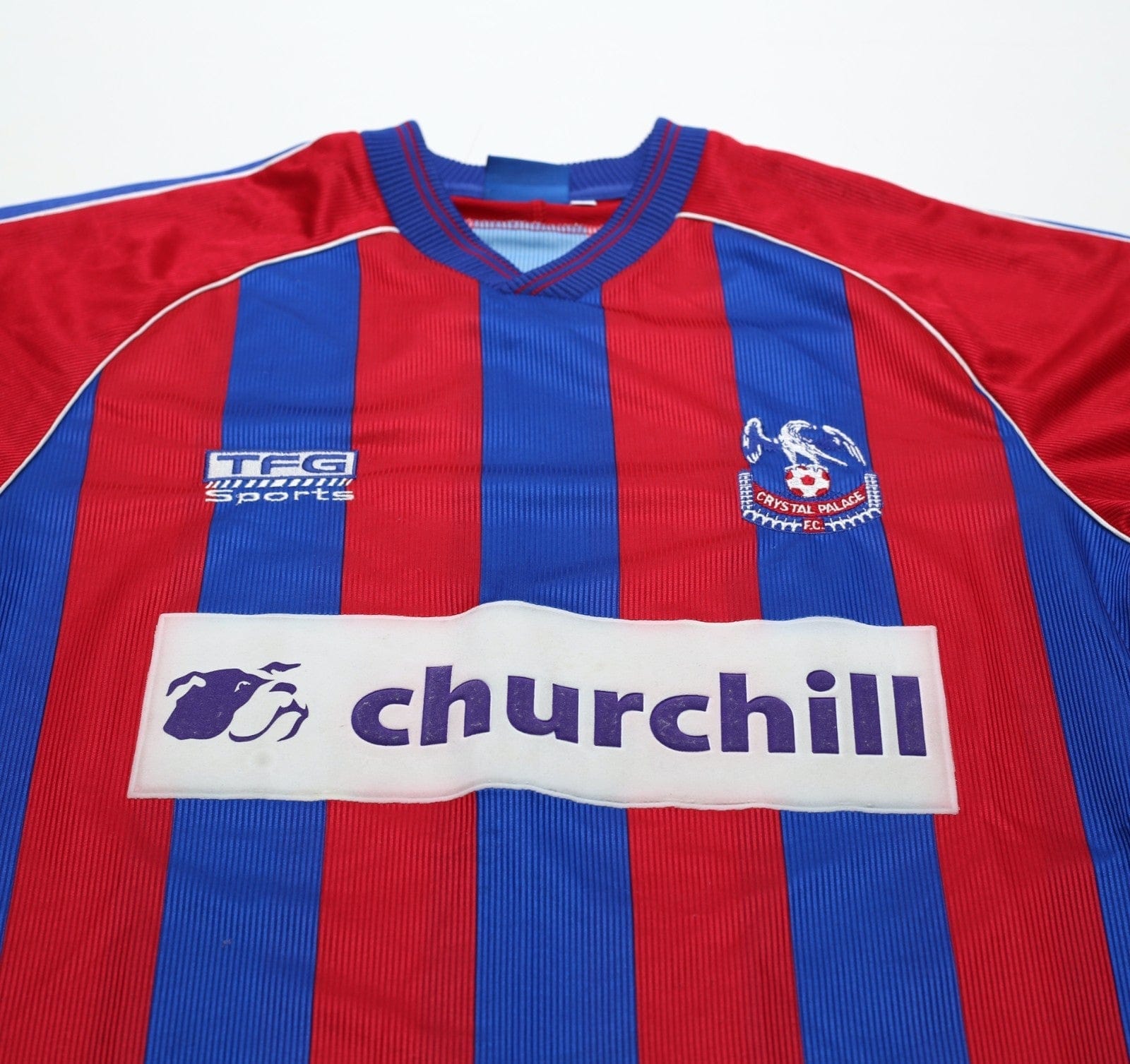 1999/01 CRYSTAL PALACE Vintage TFG Sports Home Football Shirt (S)