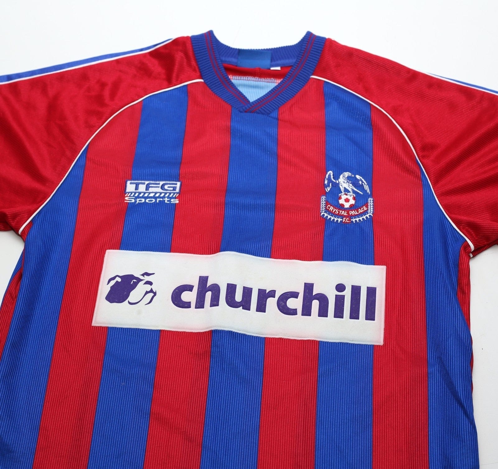 1999/01 CRYSTAL PALACE Vintage TFG Sports Home Football Shirt (S)
