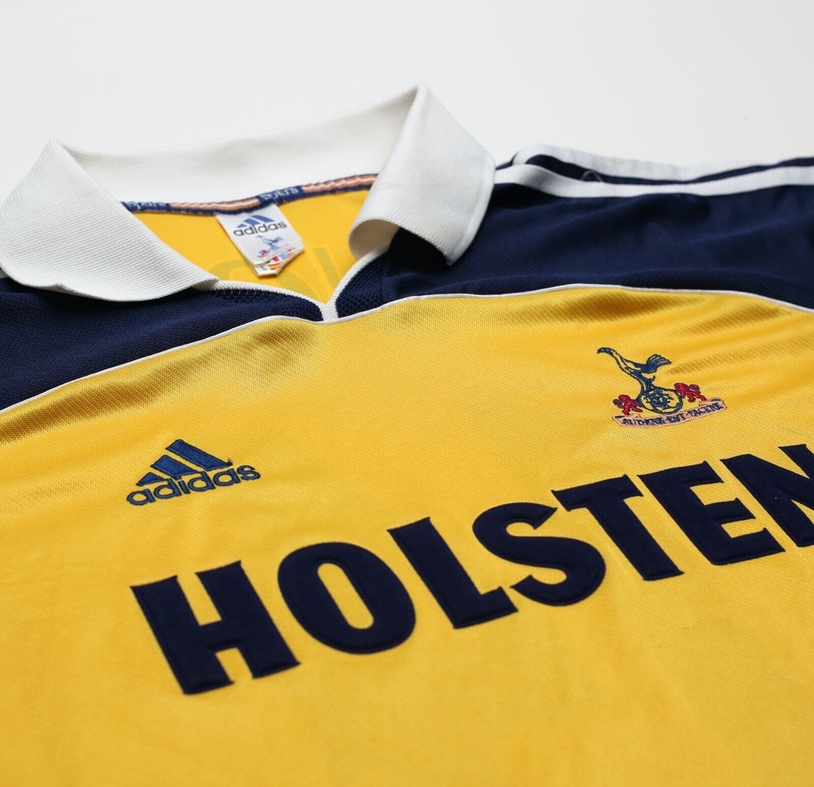 1999/01 GINOLA #14 Tottenham Hotspur Vintage adidas Away Football Shirt (XL)