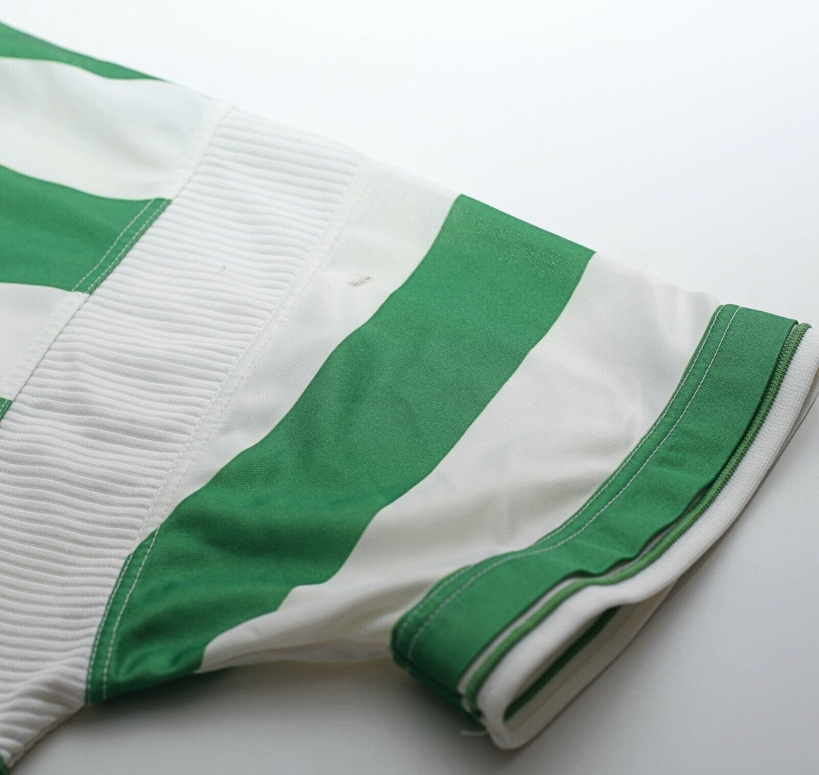 1999/01 LARSSON #7 Celtic Vintage Umbro European Home Football Shirt (XL)