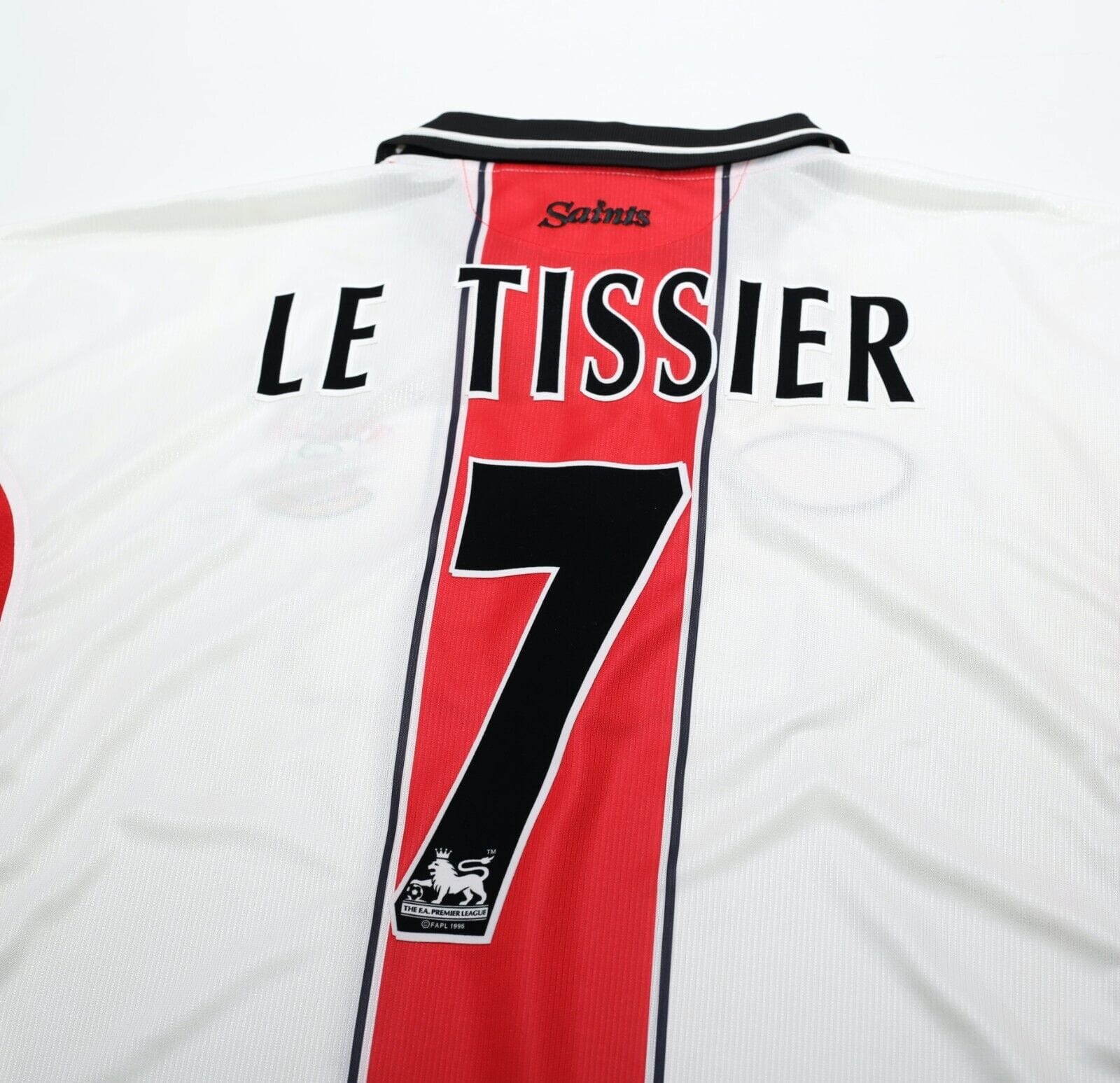1999/01 LE TISSIER #7 Southampton Vintage SAINTS Home Football Shirt Jersey (XXL)