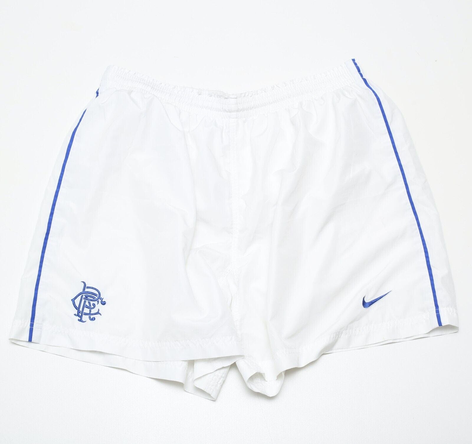 1999/01 RANGERS Vintage Nike Home Football Shorts (XL)