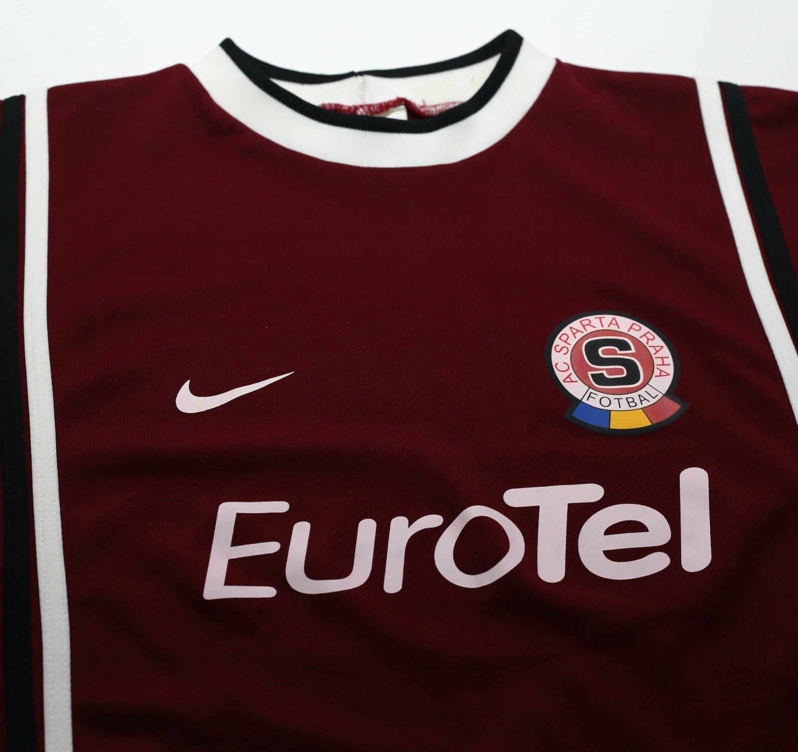 1999/01 ROSICKY #25 Sparta Prague Vintage Nike Home Football Shirt (L)