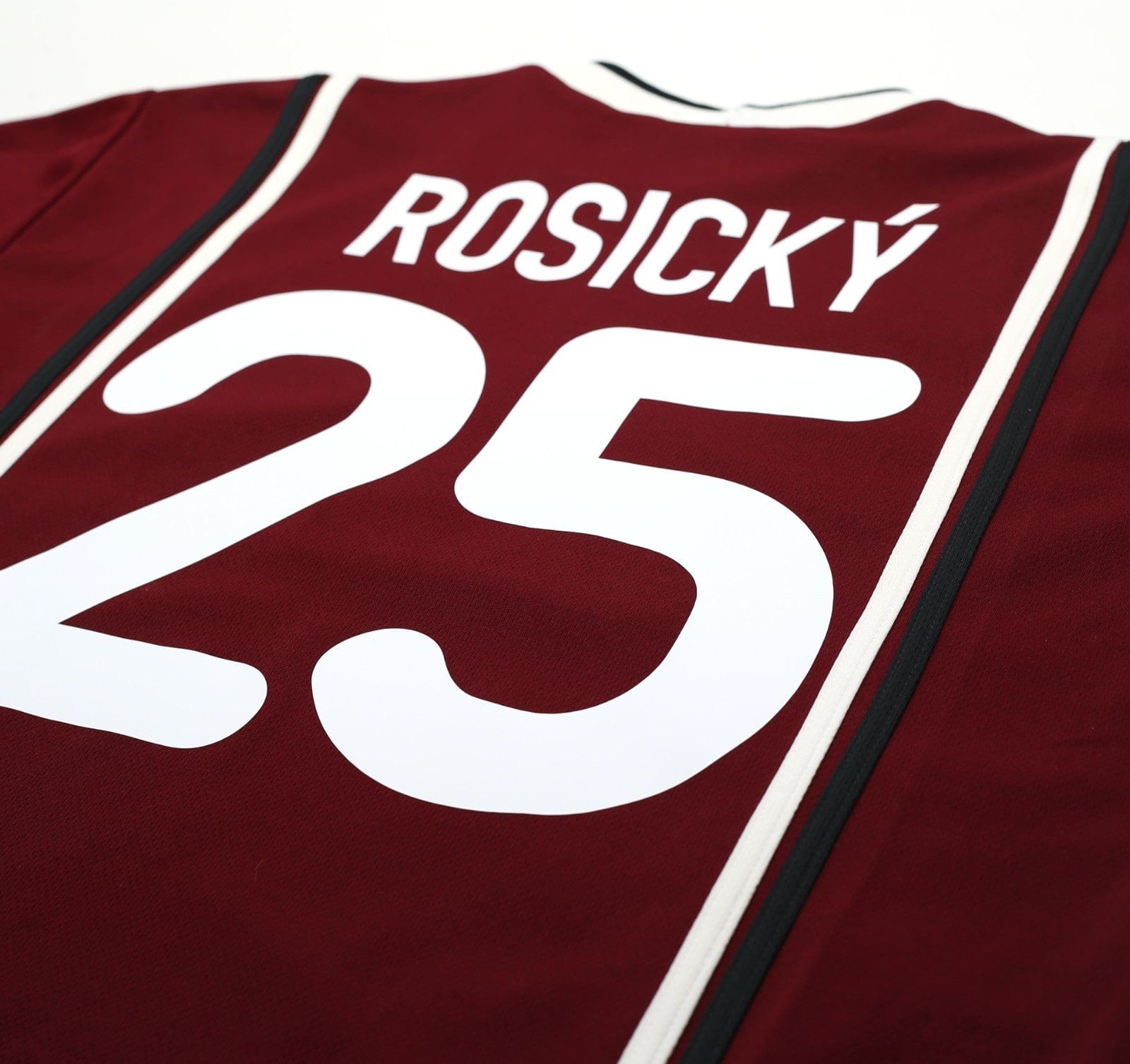 1999/01 ROSICKY #25 Sparta Prague Vintage Nike Home Football Shirt (L)