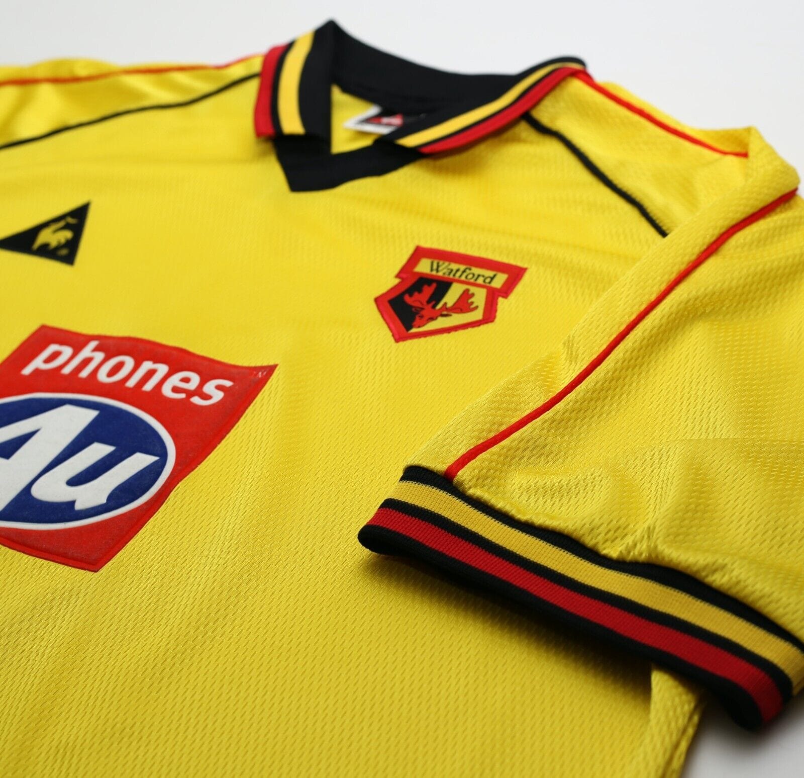 1999/01 WATFORD Vintage le coq sportif Home Football Shirt 46/48 (XXL)