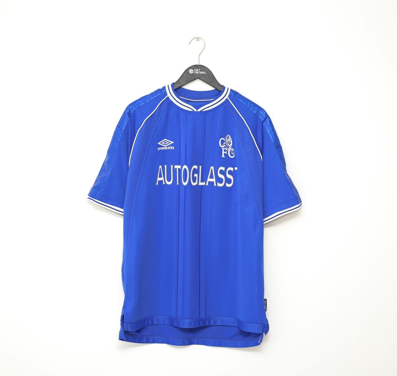 1999/01 ZOLA #25 Chelsea Vintage Umbro UCL Football Shirt (XL)