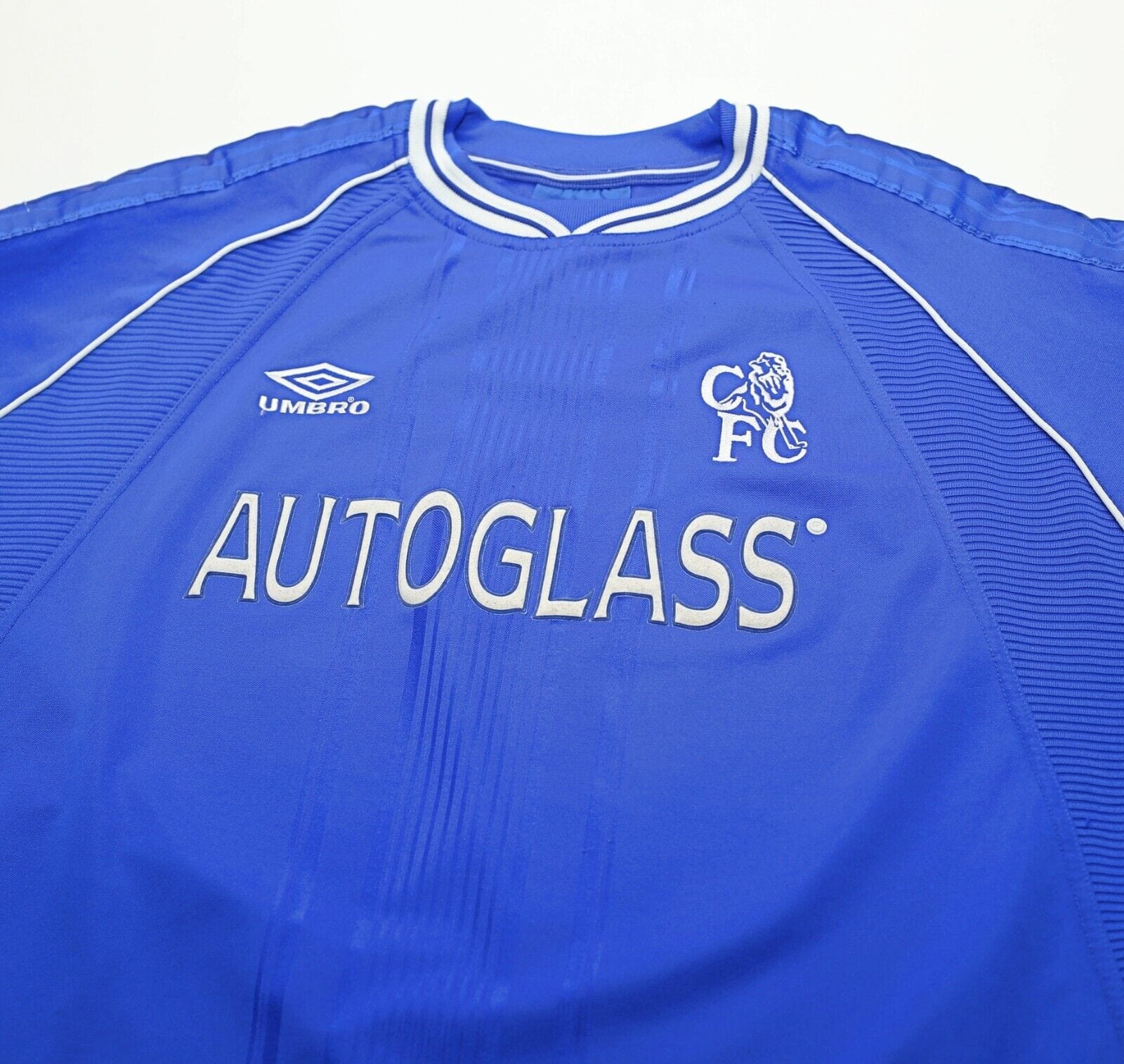 1999/01 ZOLA #25 Chelsea Vintage Umbro UCL Football Shirt (XL)