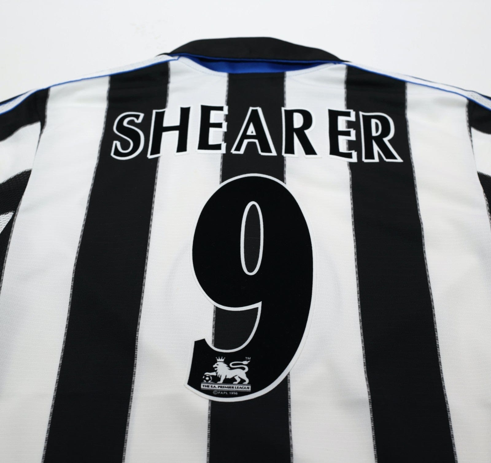 1999 SHEARER #9 Newcastle United Vintage adidas FA Cup Final Football Shirt (S)