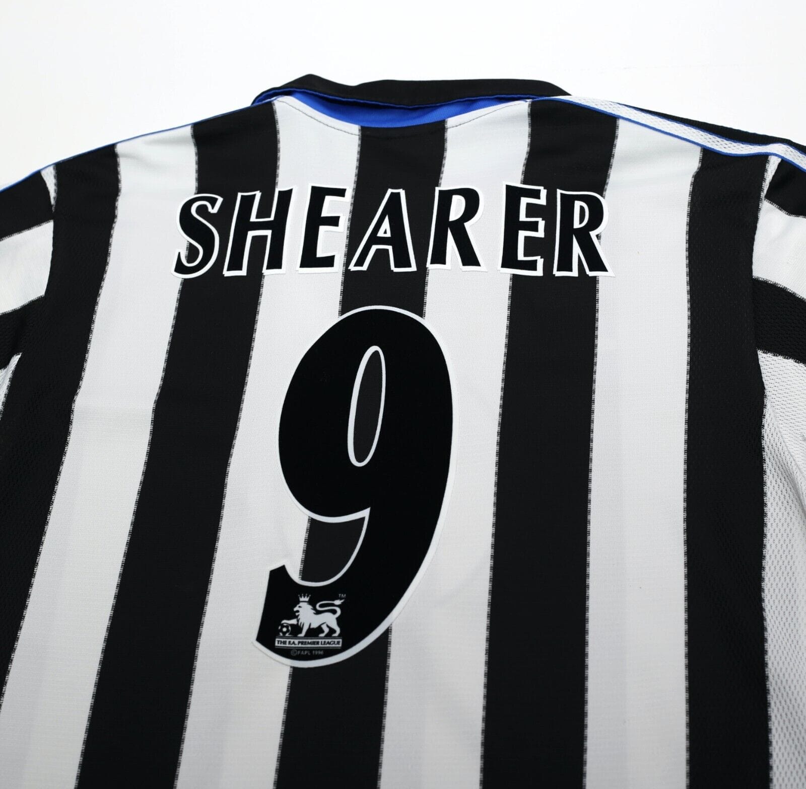 1999 SHEARER #9 Newcastle United Vintage adidas FA CUP FINAL Football Shirt (XL)