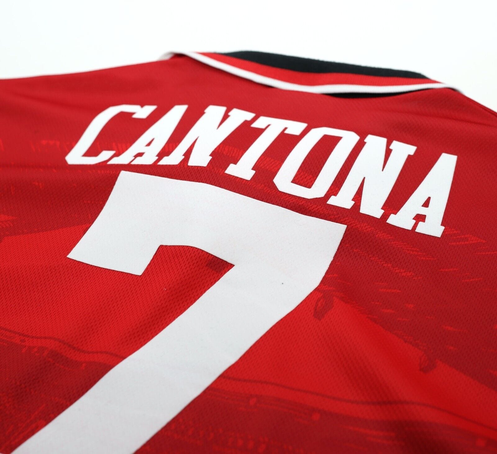 19996 CANTONA #7 Manchester United Vintage Umbro FA CUP FINAL Football Shirt (M)