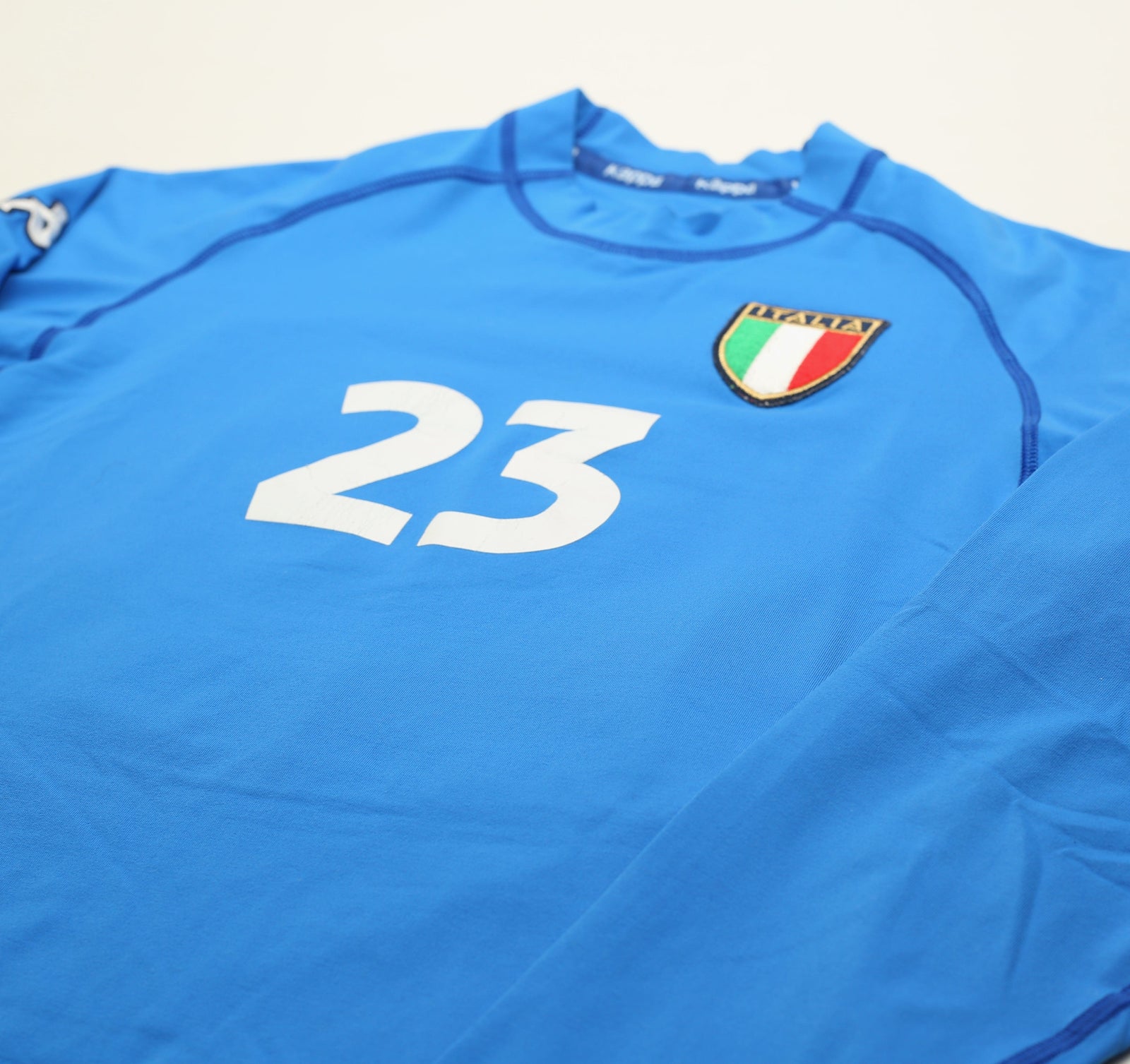 2000/01 #23 Italy Vintage Kappa L/S Home Football Shirt (L)